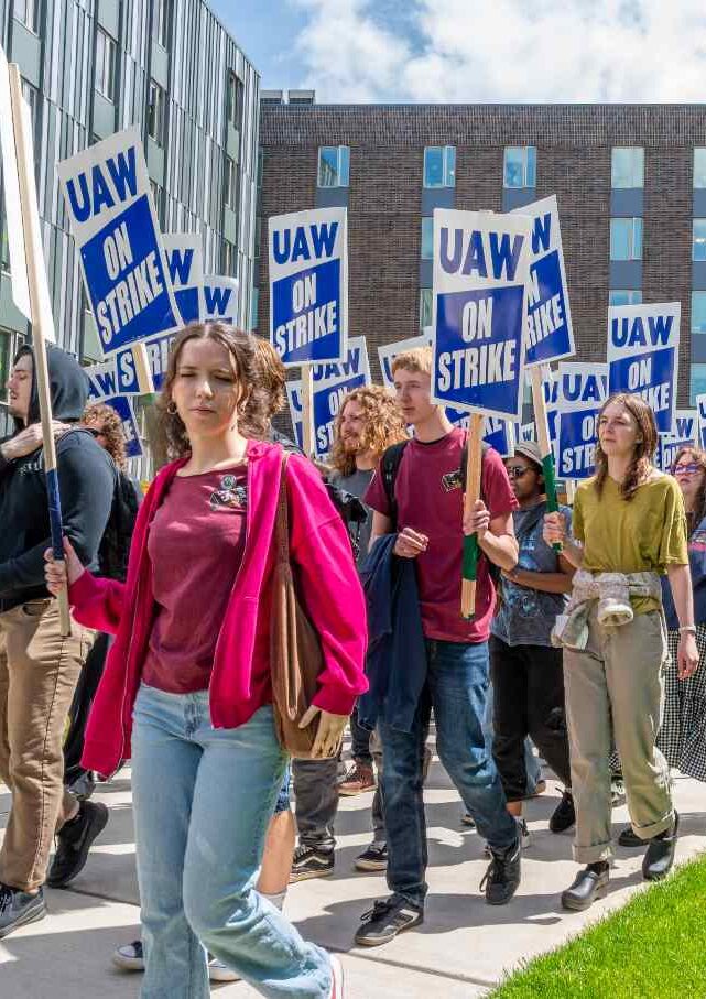 Inside One of the Largest Student Worker Strikes Ever